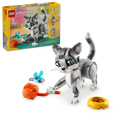 LEGO Creator Cat Toy Birthday Present Block Children 8+ Animals Creatures - Image 1 of 4
