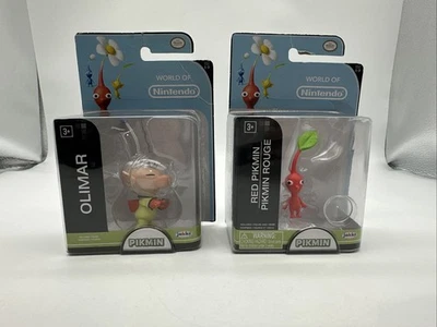 Lote de figuras de acción JAKKS Pacific World Of Nintendo Pikmin OLIMAR & Red Pikmin Foto 1 de 4
