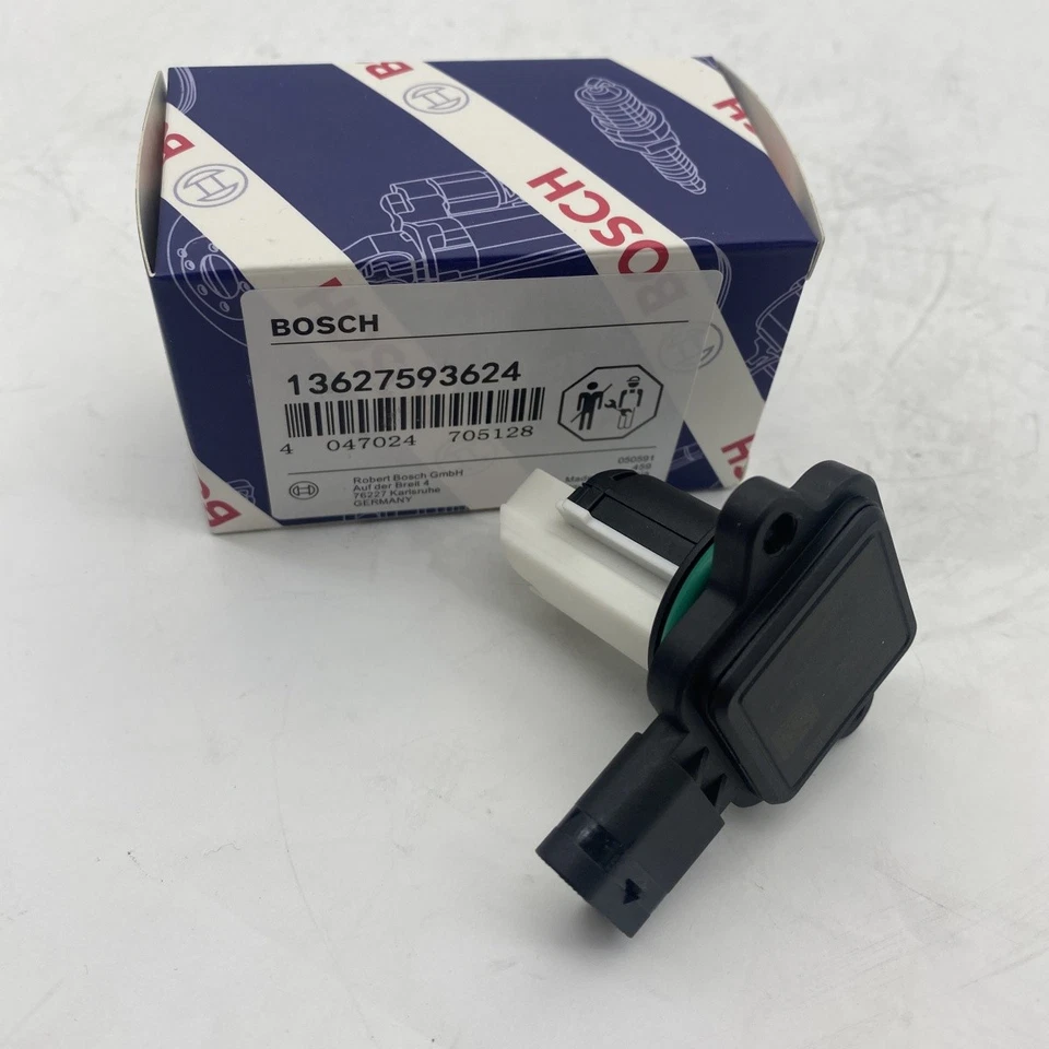 Sensor de flujo de aire másico 13627593624 MAF compatible con BMW X3 X5 X6 135i 335i 535i 640i Foto 1 de 4