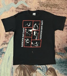 Vintage Love And Rockets 1989 So Alive Tour Band Post Punk Rare 80s Shirt Large - Picture 1 of 6