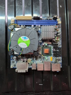 Intel G45 Mini-ITX DG45FC (LGA 775) Motherboard + Core 2 Duo 2.8GHz CPU - Image 1 of 3