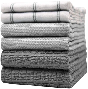 Premium Küchentücher (20”x 28”, 6er Pack) - Große Baumwolle Küchentücher... - Bild 1 von 6