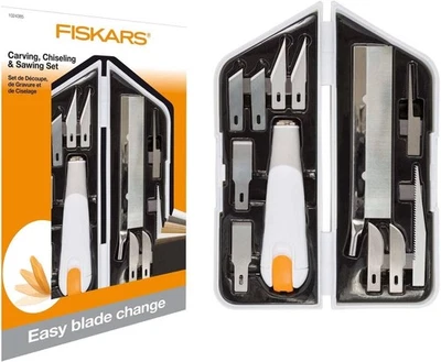 Fiskars Hochleistungsmesser/-Cutter, 8-tlg. Set, Länge: 21 cm, inkl. 7 Klingen - Bild 1 von 4