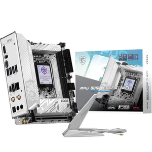 MSI MPG B860I EDGE TI WIFI Motherboard, Mini-ITX - Supports Intel Core Ultra Pro - Picture 1 of 7