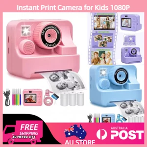 Instant Print Camera for Kids 1080P Digital Camera Toys HD Video Recorder Gifts - Picture 1 of 21