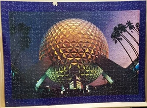Rompecabezas EPCOT CENTER Walt Disney World pieza faltante Jaymar década de 1980 cúpula - Imagen 1 de 2