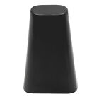 6" high pitch handheld cowbell cow bell percussion musical instrument black