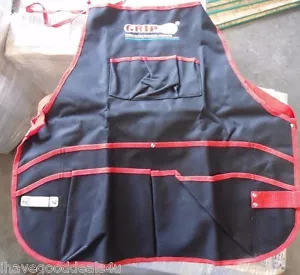 GRIP 30280 WERKSTATTSCHÜRZE 13 TASCHEN MIT BANDHAMMERHALTER - Bild 1 von 5