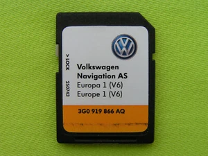 SD CARD NAVIGATION AS DEUTSCHLAND ALPEN 2023 VW DISCOVER MEDIA 2 GOLF POLO T5 T6 - Bild 1 von 1
