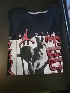 Rare VTG AIR JORDAN Flight Death Defying Dunk 2012 T Shirt 2000s Michael XL - Picture 1 of 4