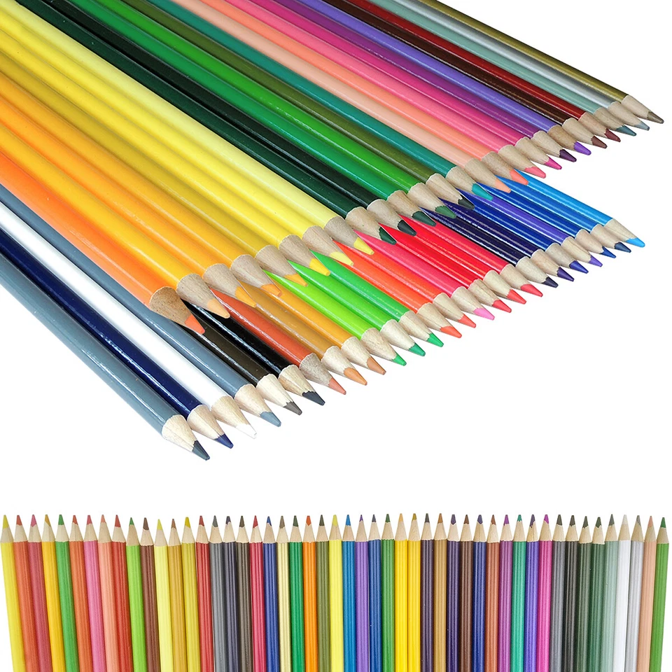 Buntstifte Malstifte Farbstifte Zeichenstifte im Set 50 100 200 400 Stück - Bild 1 von 2