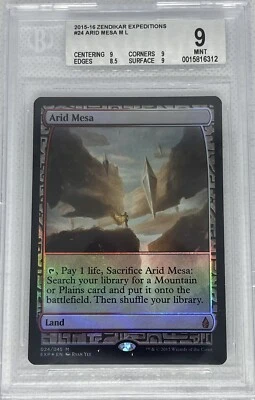 Arid Mesa - BGS 9 MINT - Zendikar Expeditions - MTG - 8.5/9/9/9 - Image 1 of 2
