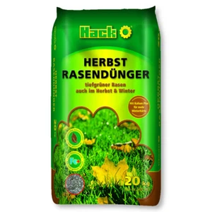 HACK Rasendünger Herbst 20 kg Langzeitwirkung Herbstrasendünger Kalidünger - Bild 1 von 1
