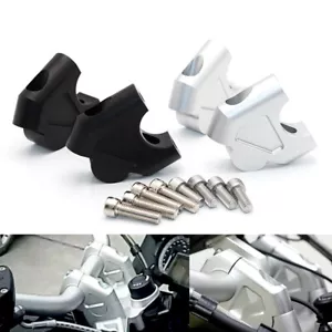 Elevador de extensión de montaje de abrazadera de manillar de motocicleta para BMW R1200GS Rallye 2016-19 - Imagen 1 de 24