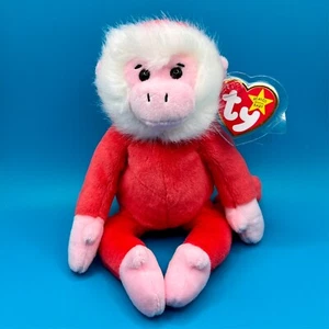TY Beanie Baby - FOSTER el Mono Naranja (8 pulgadas) - Imagen 1 de 1