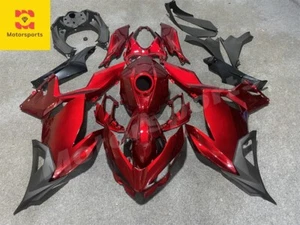 Kit de carenado rojo negro para carrocería de inyección ABS 2018-2024 Kawasaki Ninja 400 EX400 - Imagen 1 de 4