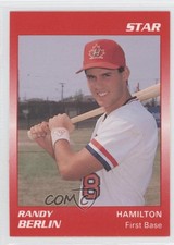 1989 Star Minor League Randy Berlin #104