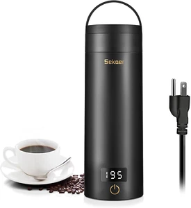 Travel Electric Tea Kettle Portable Small Mini Coffee Kettle, with 4 Variable Pr - Picture 1 of 7