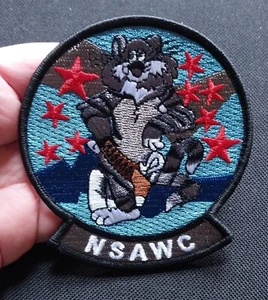 TOMCAT PATCH ~ NSAWC ~ Naval Strike and Warfare Center  ~ US Military Navy Patch - Picture 1 of 5
