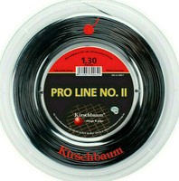 NEW Kirschbaum Pro Line II Tennis String Reel (Black) 1.30mm 16G 200m 660 FEET