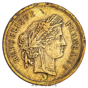 France Médaille 1879 Festival Comice Agricole Exposition d'Horticulture Laiton - Picture 1 of 2