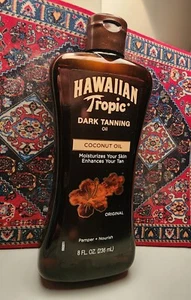 Hawaiian Tropic Dark Tanning Sun Care Moisturizing Oil Orignal 8 Fl Oz 1-Count - Picture 1 of 1