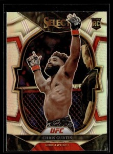 2023 SELECT UFC SILVER CONCOURSE ROOKIE 90 Chris Curtis - Middleweight