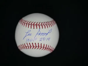 LEE SMITH SIGNED OFFICIAL MAJOR LEAGUE BASEBALL INSCRIBED "HOF 2019" W/ JSA COA - Picture 1 of 2