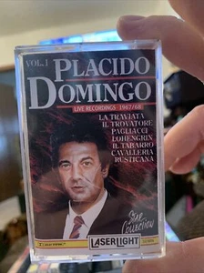 Placido Domingo Cassette Tape Live 1967 1968 Volume I Opera Arias 79104 - Picture 1 of 3