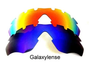Galaxy Replacement Lenses For Oakley M2 Frame XL Vented Blue/Red Sunglasses - Imagen 1 de 8