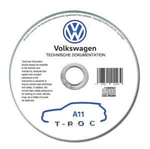 Volkswagen T-Roc (2018-2020) manuale officina riparazione su cd - Foto 1 di 9