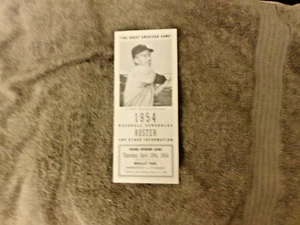 1954 Minneapolis Millers Media Guide Roster Anuario Bill Rigney New York Giants - Imagen 1 de 4