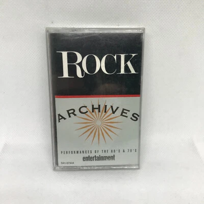 ROCK ARCHIVES 60's & 70s NEW Sealed Cassette Tape Entertainment Weekly - Image 1 of 2