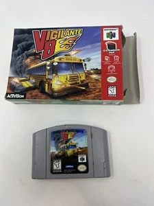 Vigilante 8 (Nintendo 64, 1999) N64 Authentic With Box - Picture 1 of 5