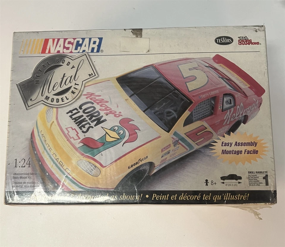 Testors Nascar Metal Boxy Kellogs Corn Flakes #5 No.7132 - Image 1 of 1
