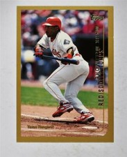 2017 Topps Rediscover Stamped Buyback 1999 #396 Mark McLemore