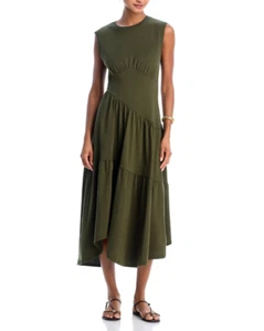 FRAME Gathered Seam Knit Dress MSRP $328 - Picture 1 of 5