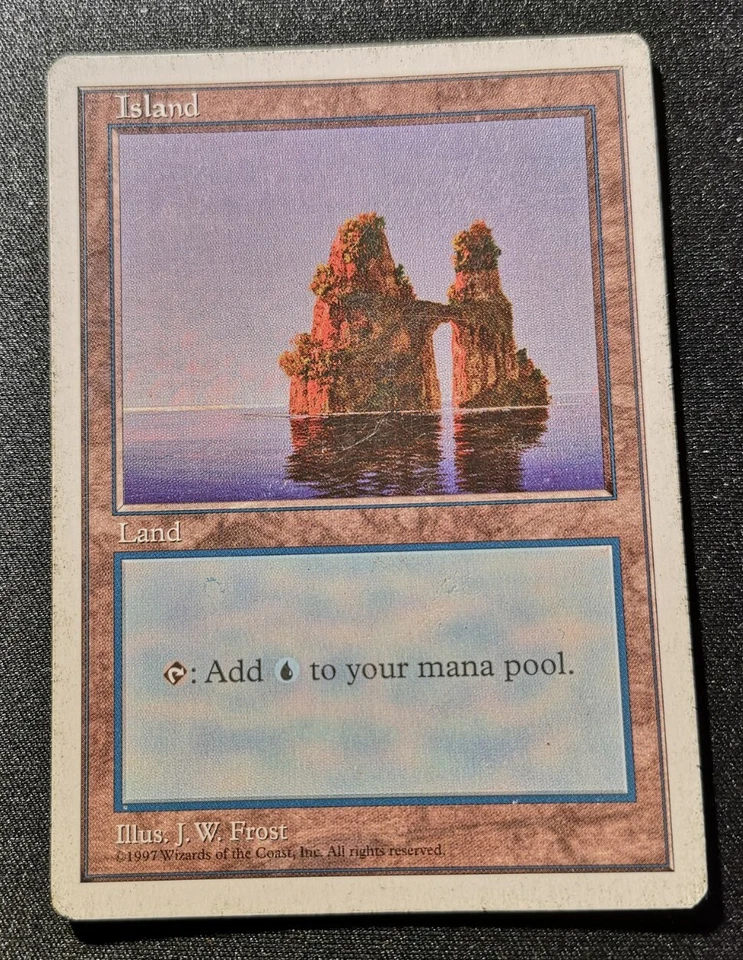Island - 436 - 5th Edition - J.W Frost - MTG - NM - EN - Image 1 of 1