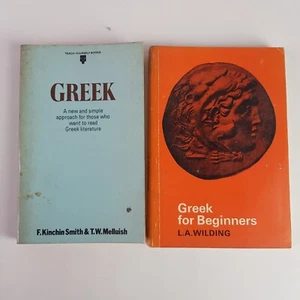 VINTAGE Greek Literature For Beginners 2 Book Bundle Wilding Smith 1981 Paper - Picture 1 of 7