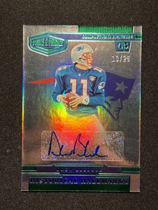 2023 Plates & Patches Drew Bledsoe Green /25 Historical Hallmarks Auto Patriots