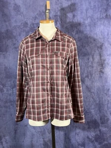 Columbia M Hemd Button Down Omni Shade Sonnenschutz belüftet Top - Bild 1 von 8