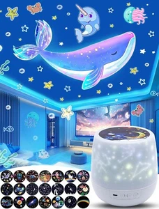 21 Sets of Films, Projector Night Light for Kids, Light Projector for Kids Room, - Picture 1 of 7