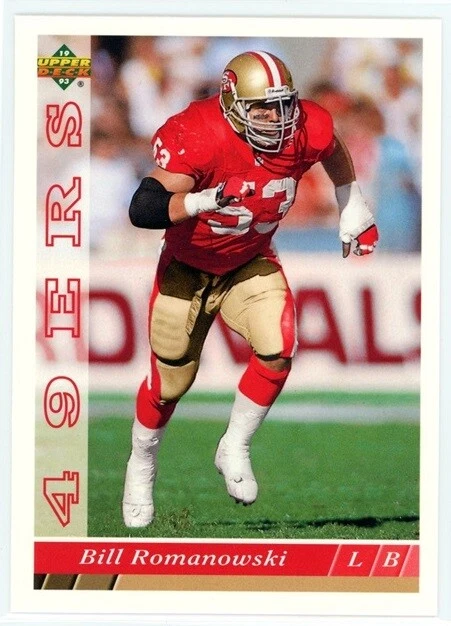 Bill Romanowski 1993 Upper Deck #263 San Francisco 49ers - Image 1 of 1
