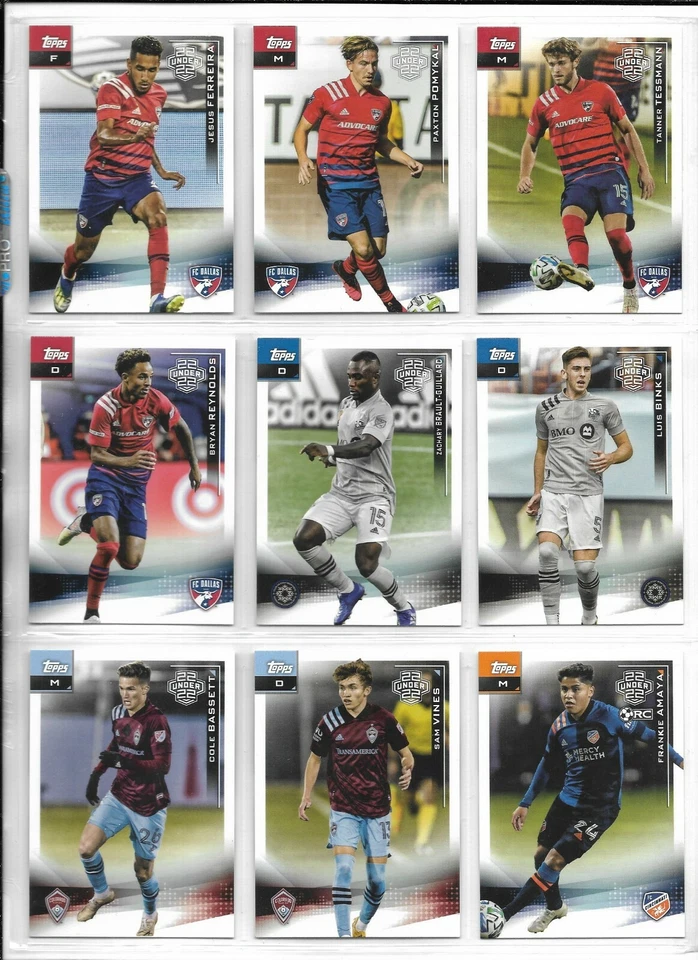 COLE BASSETT COLORADO RAPIDS 2021 TOPPS MLS UNDER 22 #175 - Image 1 of 1