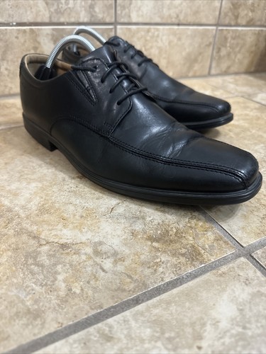 Clarks Tilden Walk Oxford 26110310 da uomo nero taglia 9 5 MS 7