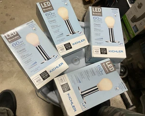 Kichler LED Dimmable 60W/5W Soft White Decorative - Candelabra A15C Base - 4pcs - Picture 1 of 2