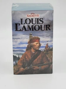 LOUIS LAMOUR THE SACKETTS 6 BOOK WESTERN BOX SET NEW SEALED - Picture 1 of 4