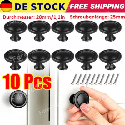 10Pcs Möbelknöpfe Möbelgriffe Schrankknopf Möbelknäuf Tür Knopf Schrankgriffe DE - Bild 1 von 4