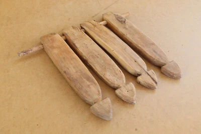 Weaving Loom Treadles Rustic Decor Primitive Barn Wood Farmhouse Country 19th - Image 1 of 4