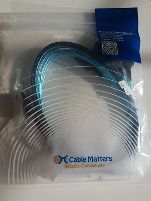 Cable Matters mini-SAS  to 4 x SATA Forward Breakout Cable 1M - Image 1 of 4